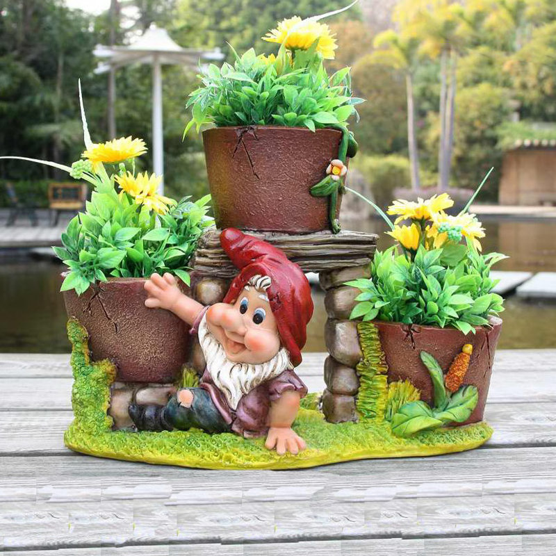 Sintechno Inc Resin Statue Planter & Reviews Wayfair.ca